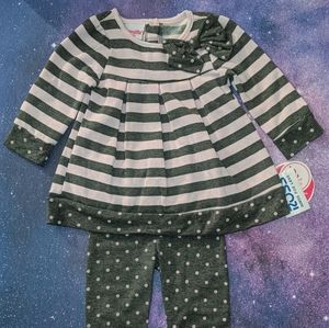 Nannette Pink & Gray set